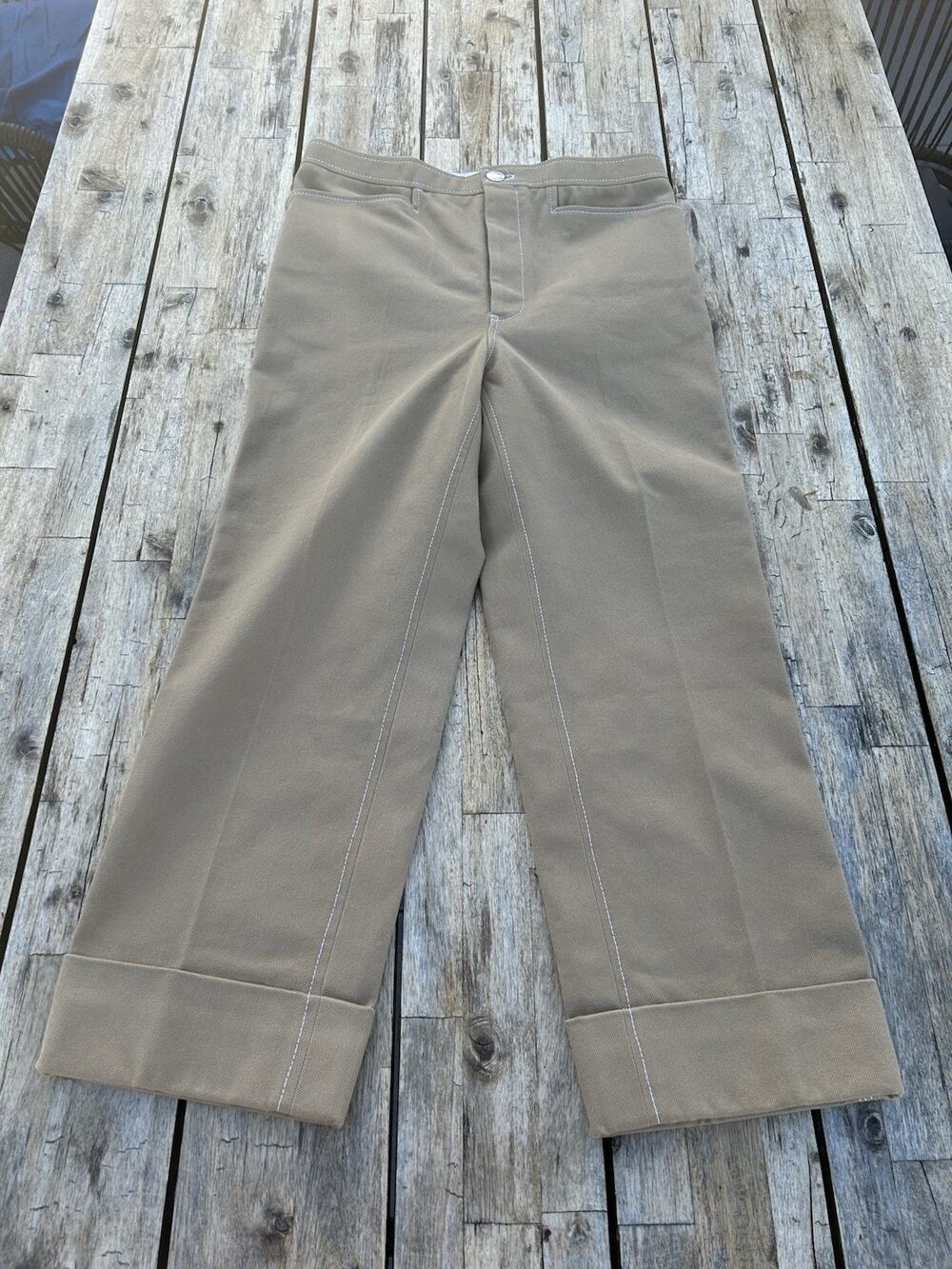 THOM BROWNE Selvage Track Stitch Backstrap Denim Pants [ SAMPLE ]